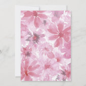 娘の喪失の悔やみや弔慰 カード (裏面)