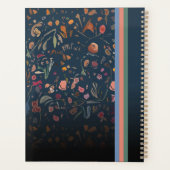 娘の場合、抽象芸術フローラデザイン写真 プランナー手帳 (裏面)