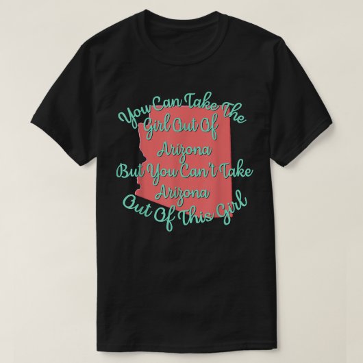 娘の妻のためのアリゾナ母ガールフリエン妹 Tシャツ (デザイン正面)