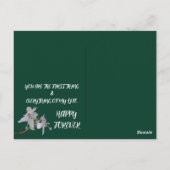 娘の姉妹友人のための誕生日の花の贈り物 ポストカード (裏面)