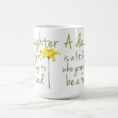 娘の引用文のコーヒー・マグ コーヒーマグカップ (中央)