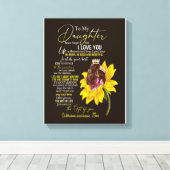 娘の恋人たち |私の娘に母を愛する キャンバスプリント (インサイチュ (ウッドフロア))