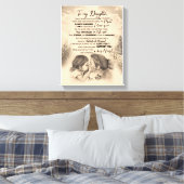 娘の恋人たち |私の娘に母を愛する キャンバスプリント (インサイチュ (寝室))