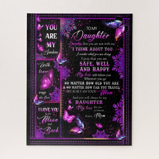 娘の恋人たち |私の娘に母を愛する ジグソーパズル (縦)