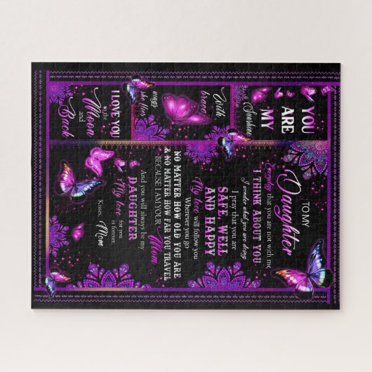 娘の恋人たち |私の娘に母を愛する ジグソーパズル (横)