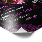 娘の恋人たち |私の娘に母を愛する フォトプリント            (角)