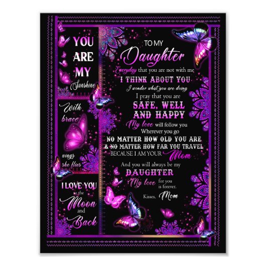 娘の恋人たち |私の娘に母を愛する フォトプリント            (正面)