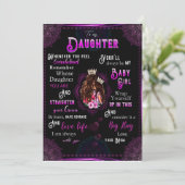 娘の愛 | 私の娘へ 愛しているよ ママ 招待状 (スタンド正面)