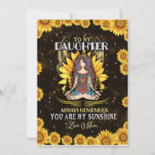 娘の愛 | 私の娘へ 愛するママ 招待状 (正面)