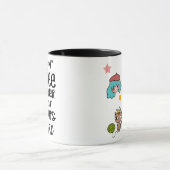 娘の態度コーヒーマグ(サッシピンクガール) マグカップ (中央)