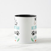 娘の態度 コーヒー、犬のマグカップ、コーヒーマグ マグカップ (中央)