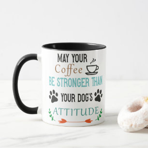 娘の態度 コーヒー、犬のマグカップ、コーヒーマグ マグカップ
