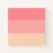 娘の成長を見守る手紙たち ノートブック (裏面)