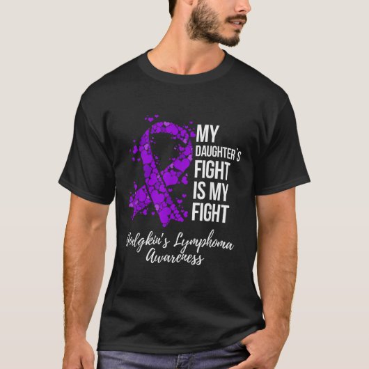 娘の戦いはホジキンの戦いだ Tシャツ (正面)