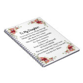 娘の手帳へ ノートブック (右側)