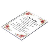 娘の手帳へ ノートブック (左側)