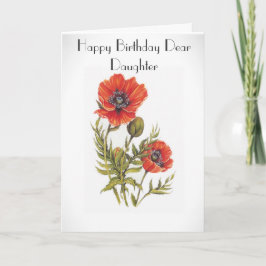 娘の挨拶状 カード