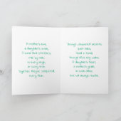 娘の日にお母さんを想う カード (内部)