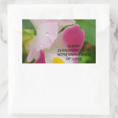 娘の日のシール 長方形シール (バッグ)