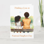 娘の日を想って カード (正面)