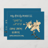 娘の日花の贈り物 ポストカード (正面/裏面)