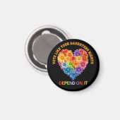 娘の権利が左右するように投票する マグネット (正面/裏面)