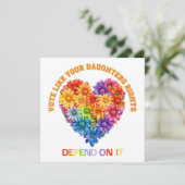 娘の権利が左右するように投票する 招待状 (スタンド正面)