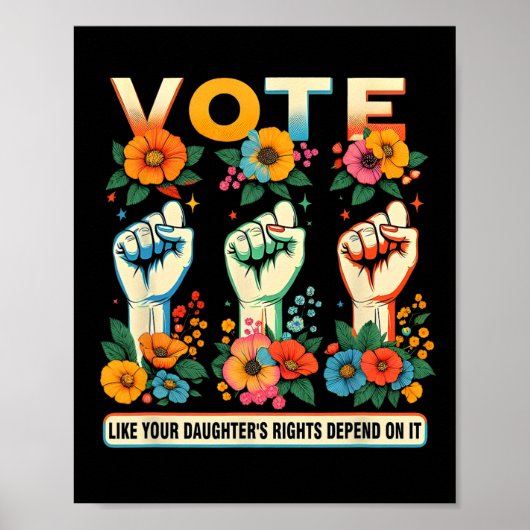 娘の権利は手で握る ポスター (正面)