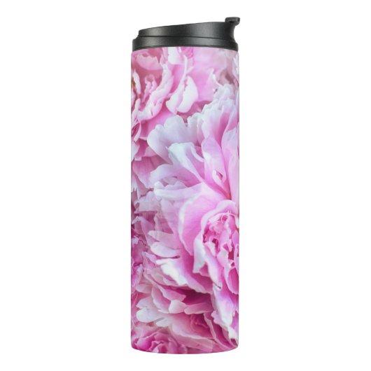 娘の熱タンブラーからママのためのピンクのバラ タンブラー (回転左)