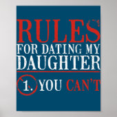 娘の父の日のデートすることのルール ポスター (正面)
