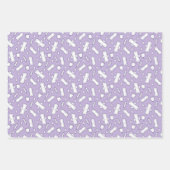 娘の第一期紫ホワイトタンポンのパッド ラッピングペーパーシート (正面3)