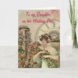 娘の結婚式の日に。 カード