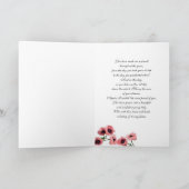 娘の結婚式 カード (内部)