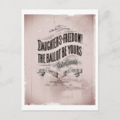 娘の自由バレエはあなたのもの ポストカード (正面)