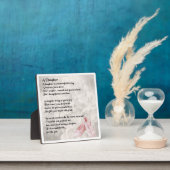 娘の詩のプラーク – バレエシューズデザイン フォトプラーク (インサイチュ)