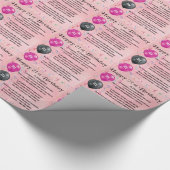 娘の詩の第21誕生日 ラッピングペーパー (角)