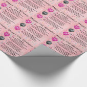 娘の詩の第30誕生日 ラッピングペーパー (角)