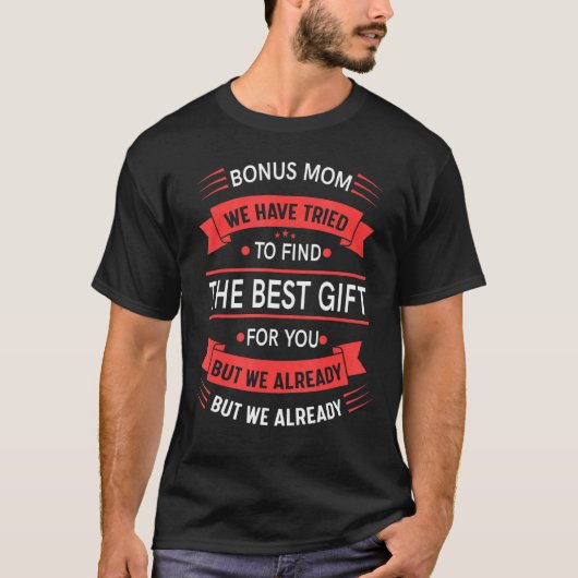 娘の誇りを持った息子から女性ボーナスママ母 Tシャツ (正面)