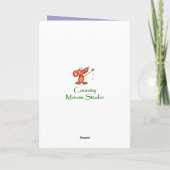 娘の誕生日の《鳥》アメリカゴガラカード カード (裏面)