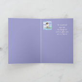 娘の誕生日の《鳥》アメリカゴガラカード カード (内部)