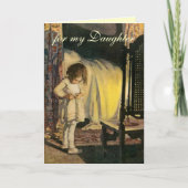 娘の誕生日カード カード (正面)