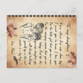 娘の誕生日プレゼント、かわいいママ赤ちゃんギフト ポストカード (正面)