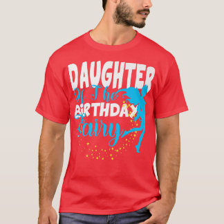 娘の誕生日妖精ファンタジー誕生日Sq Tシャツ