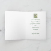 娘の誕生日愛私のハートの《鳥》アメリカゴガラの鳥 カード (内部)