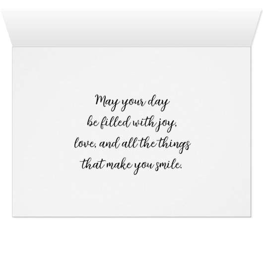 娘の誕生日挨拶 (内部横(下))