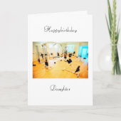 娘の誕生日 カード (正面)