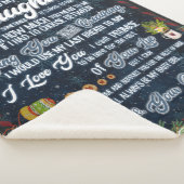 娘の贈り物 |パパから娘への手紙 シェルパブランケット (3/4)