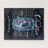 娘の贈り物 |パパから娘への手紙 ジグソーパズル (横)