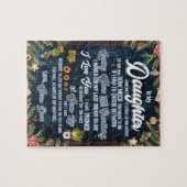 娘の贈り物 |パパから娘への手紙 ジグソーパズル (横)