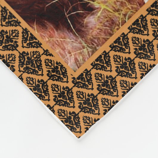 娘の贈り物 |パパから娘への手紙 フリースブランケット (角)